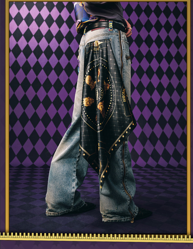 MEDM×JOJO's Bizarre Adventure Golden Wind Square scarf