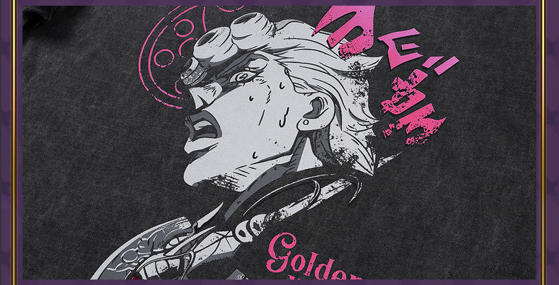MEDM×JOJO's Bizarre Adventure Golden Wind T-shirt