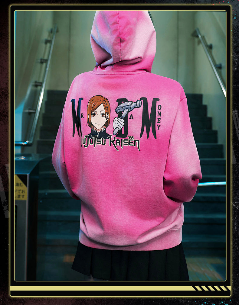MEDM×Jujutsu Kaisen Anime Character Printed Hoodie