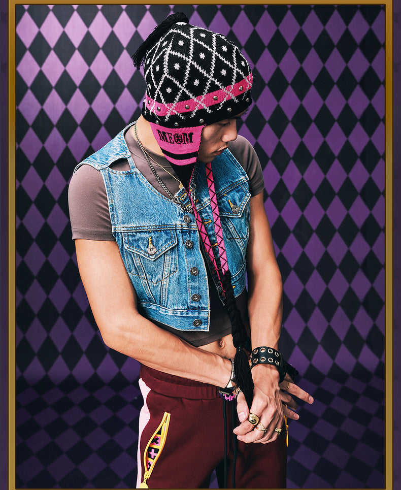 MEDM×JOJO Guīdo Mista knitted hat