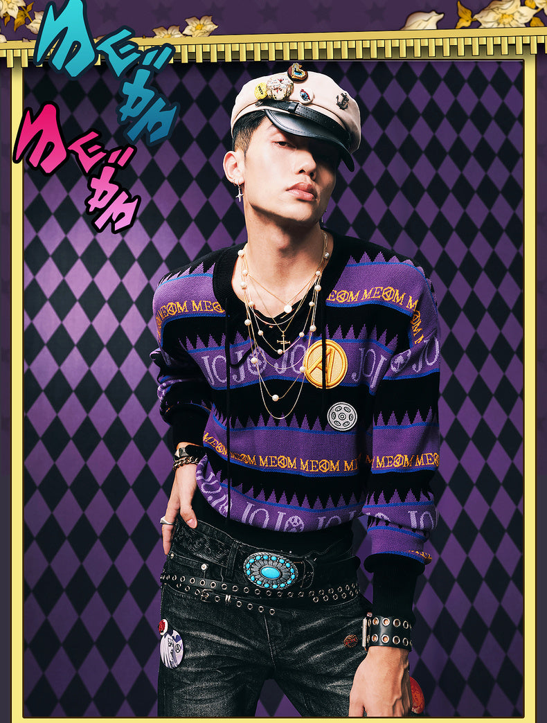 MEDM×JOJO Leone Abbacchio sweater