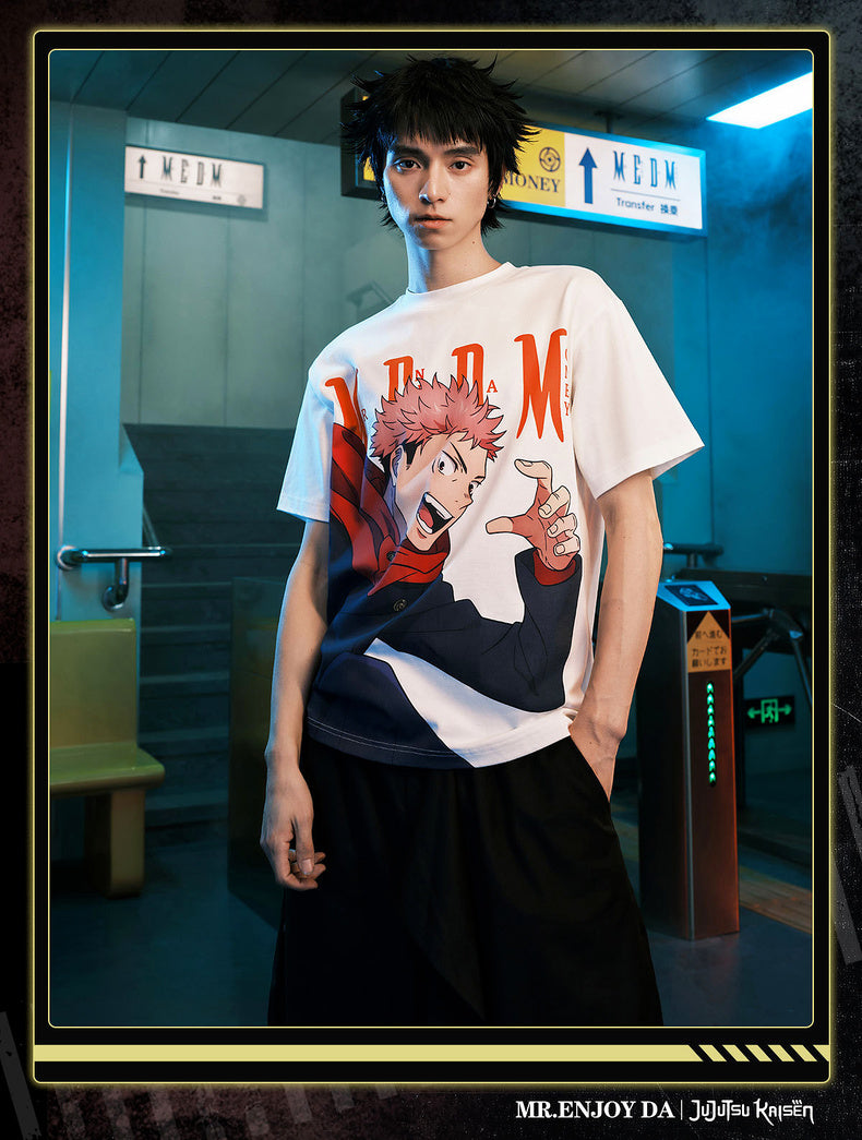 MEDM×Jujutsu Kaisen Anime character printed T-shirt