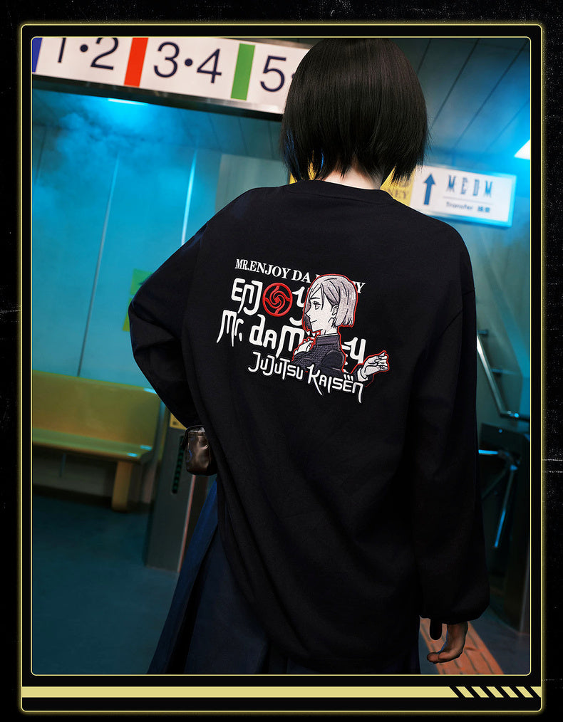 MEDM×Jujutsu Kaisen Anime character long-sleeve T-shirt
