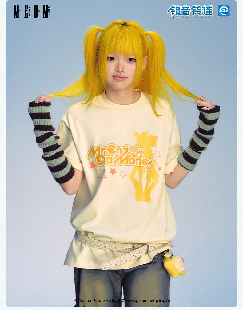 MEDM×Hatsune Miku Silhouette T-Shirts