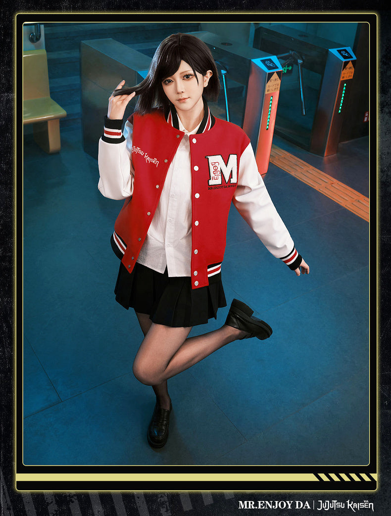 MEDM×Jujutsu Kaisen Anime Character Baseball Jacket