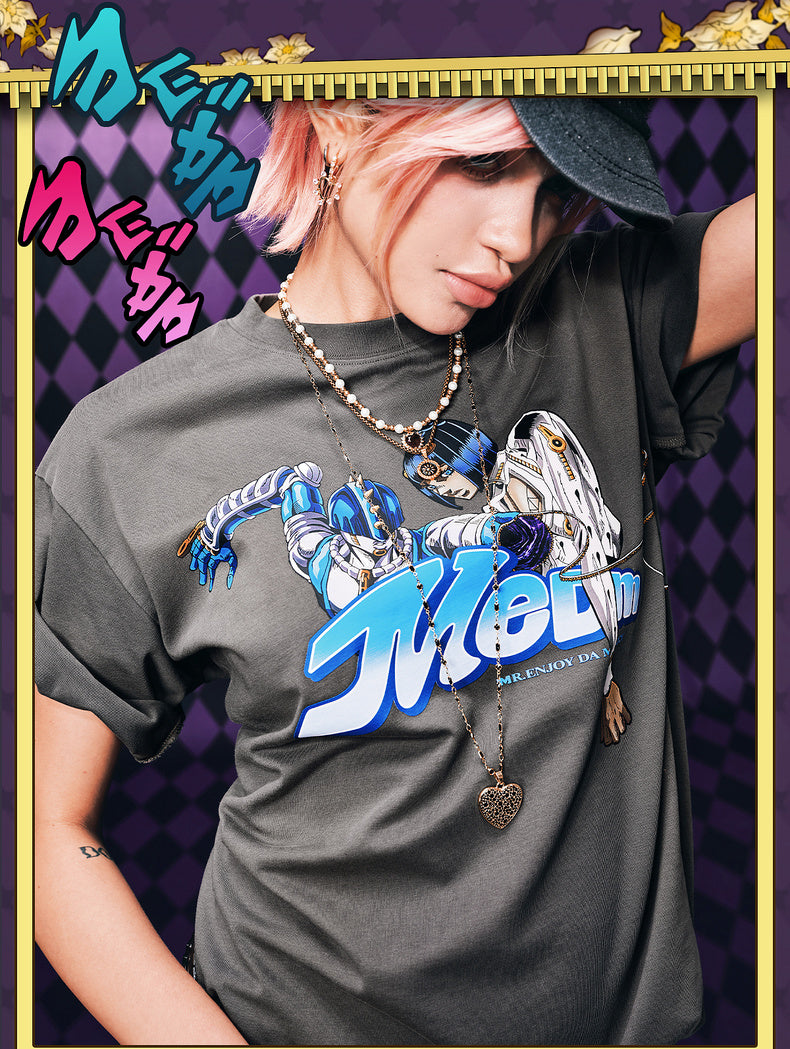 MEDM×JOJO's Bizarre Adventure Golden Wind T-shirt