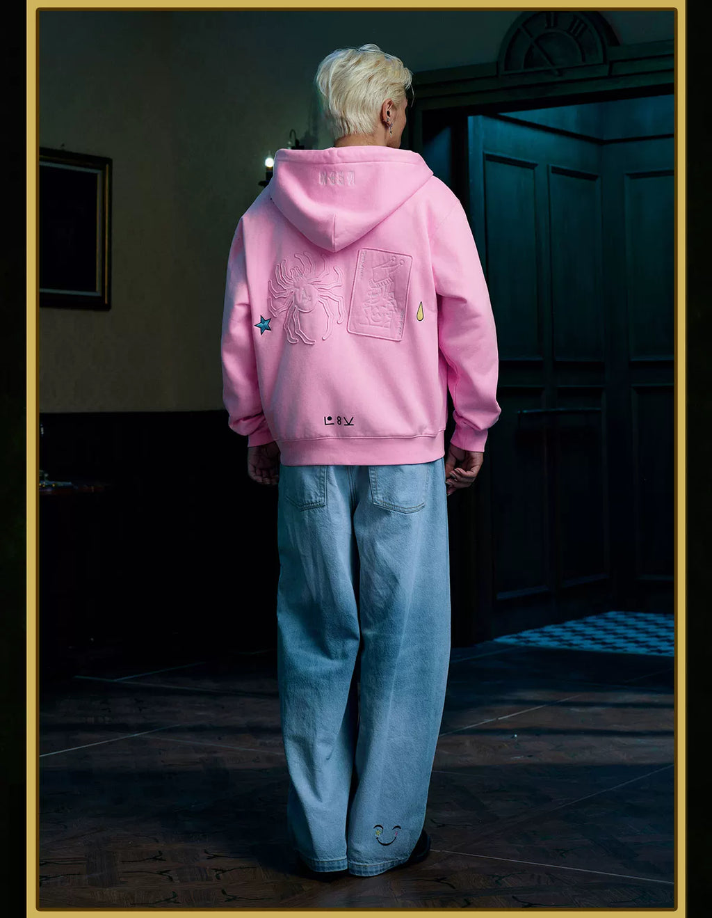 MEDM× Hunter Zip-up hoodie