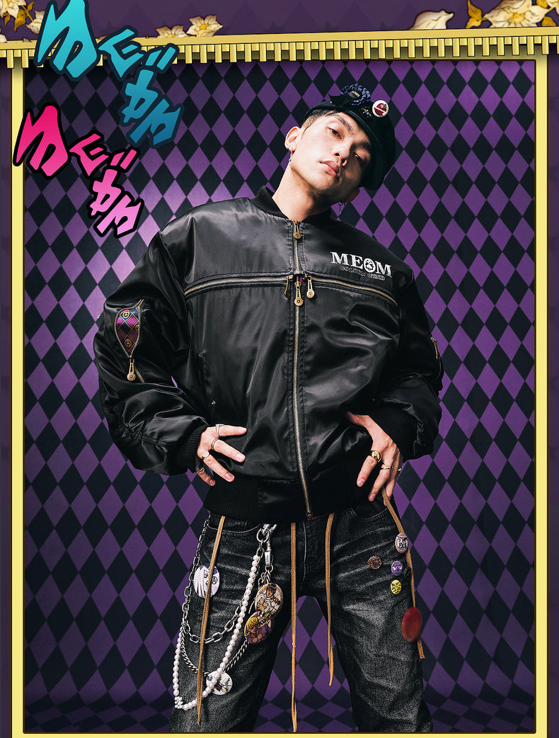 MEDM×JOJO Bruno Bucciarati Cotton-padded jacket