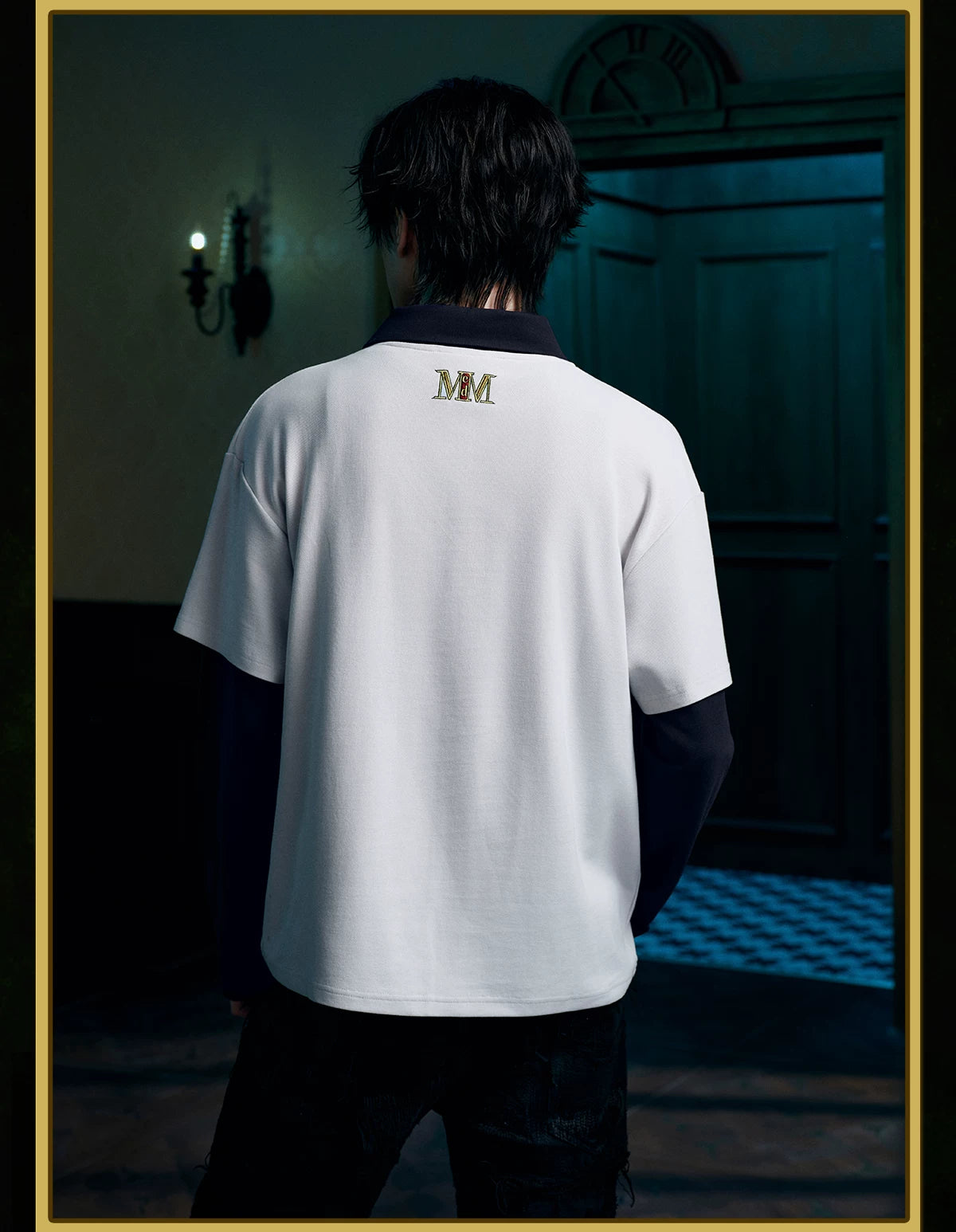 MEDM × Hunter Long-sleeve Polo shirt