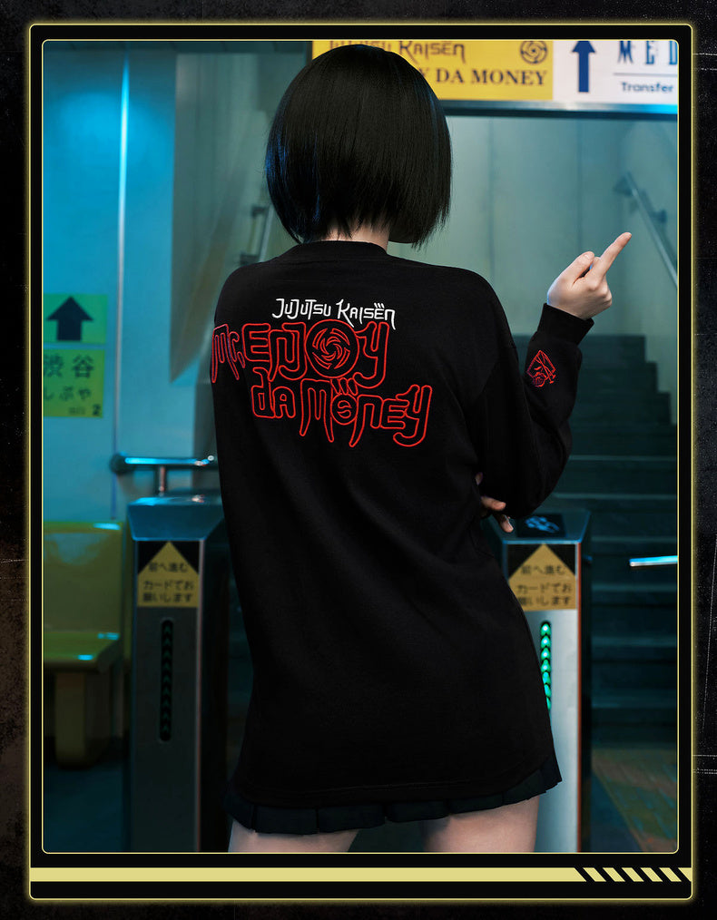 MEDM×Jujutsu Kaisen Anime Character Avatar Long Sleeve T-Shirt
