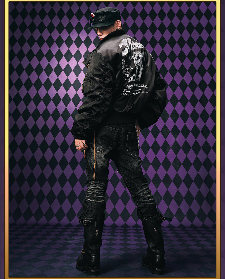 MEDM×JOJO Bruno Bucciarati Cotton-padded jacket