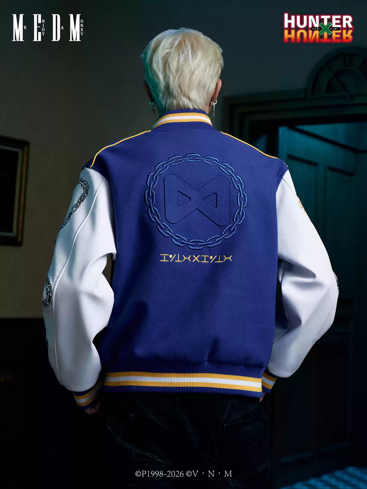 MEDM  × Hunter  Baseball jacket