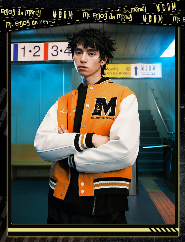 MEDM×Jujutsu Kaisen Anime Character Baseball Jacket