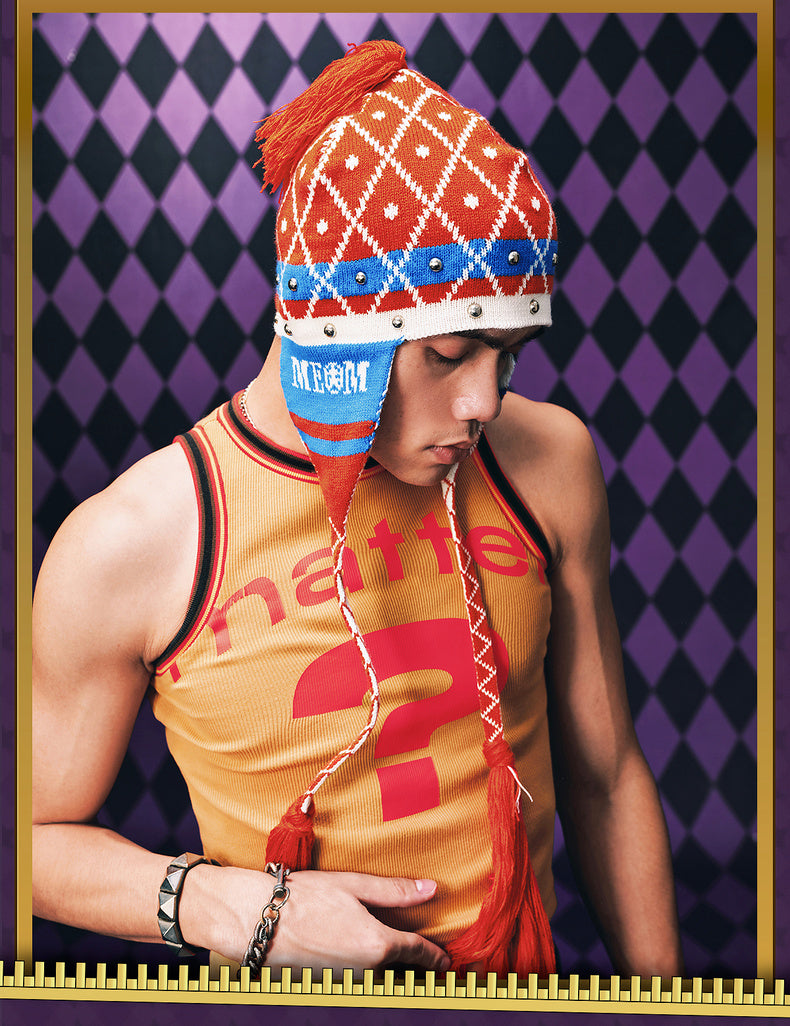MEDM×JOJO Guīdo Mista knitted hat
