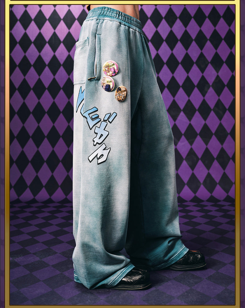 MEDM×JOJO's Bizarre Adventure Golden Wind sweatpants