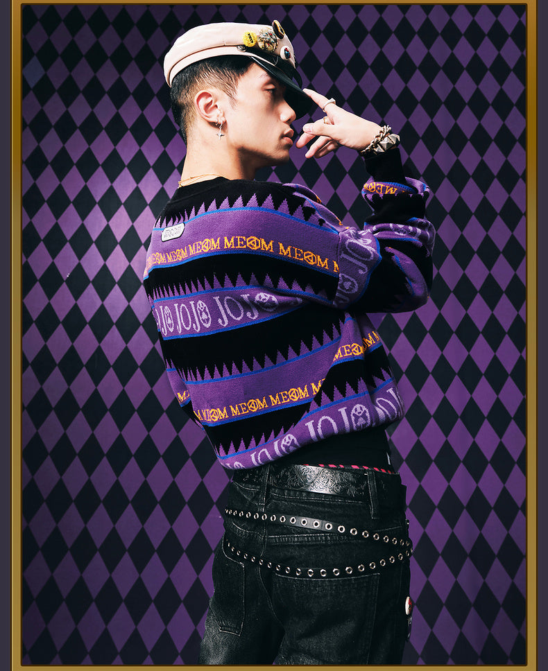 MEDM×JOJO Leone Abbacchio sweater