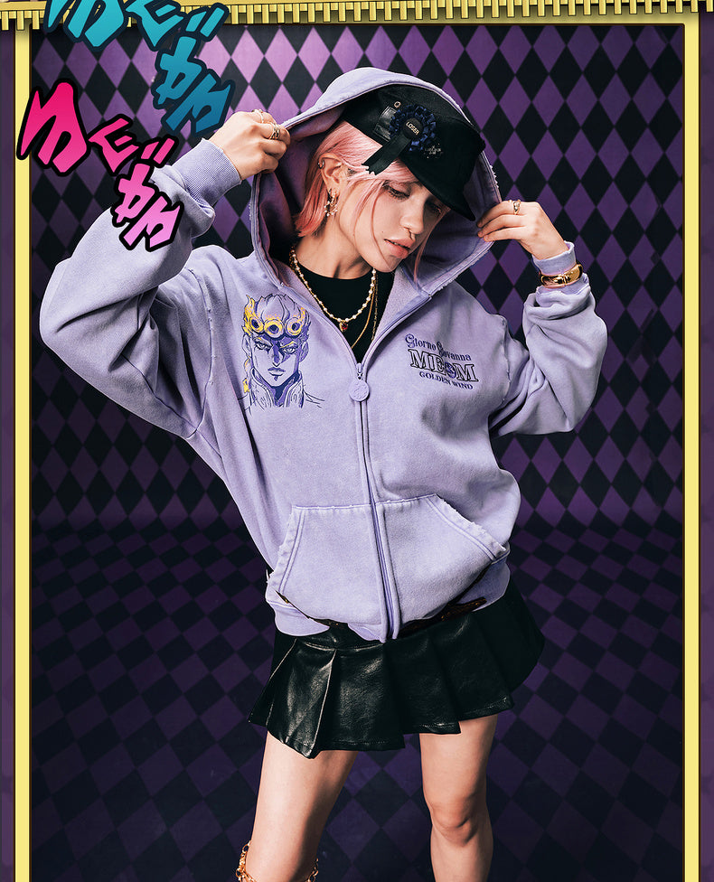 MEDM×JOJO's Bizarre Adventure Golden Wind Hoodie