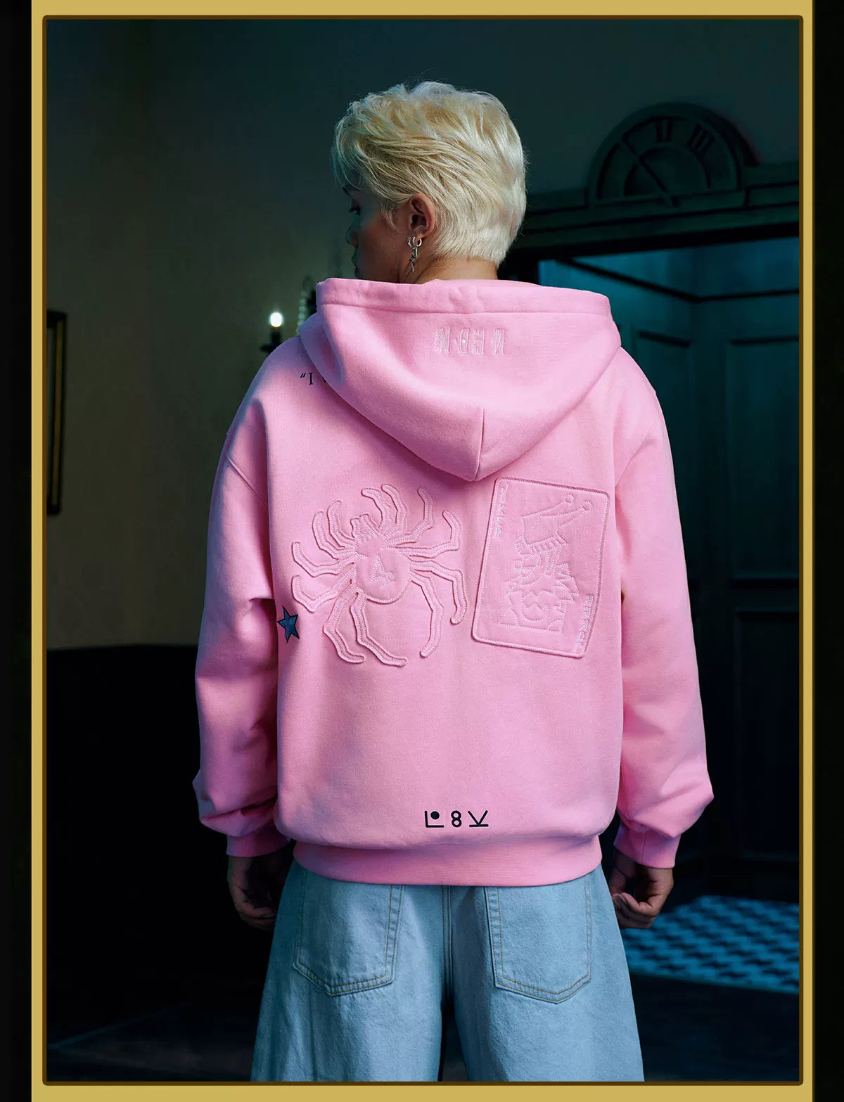 MEDM× Hunter Zip-up hoodie