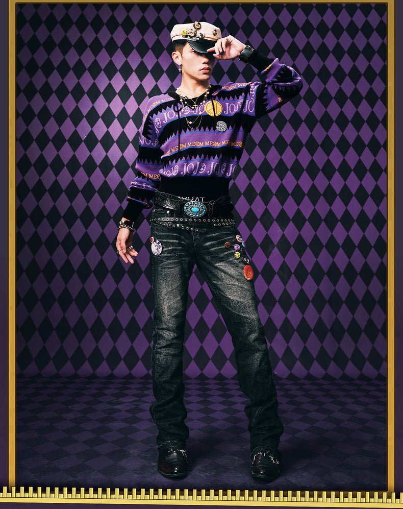 MEDM×JOJO Leone Abbacchio sweater