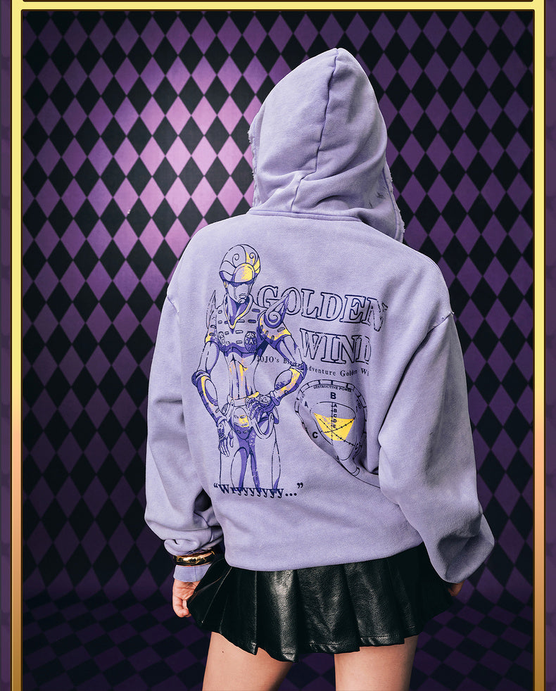 MEDM×JOJO's Bizarre Adventure Golden Wind Hoodie