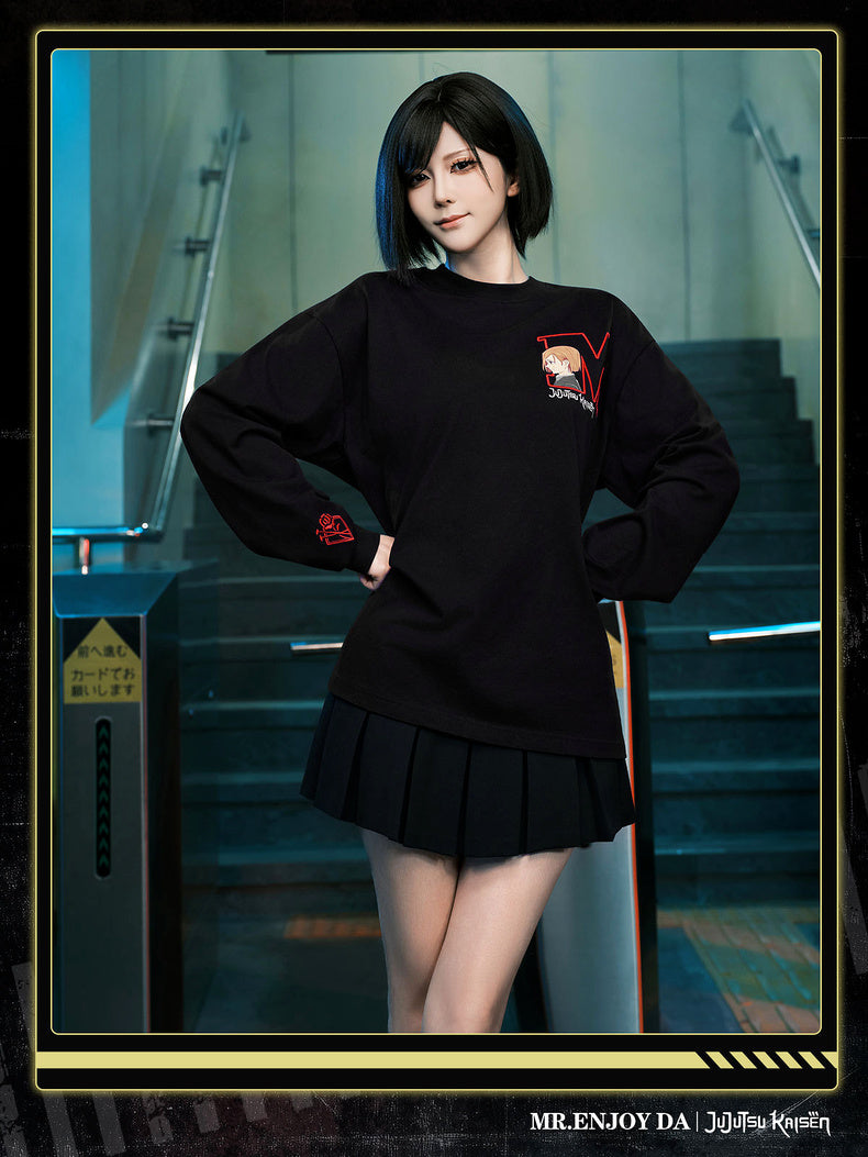 MEDM×Jujutsu Kaisen Anime Character Avatar Long Sleeve T-Shirt