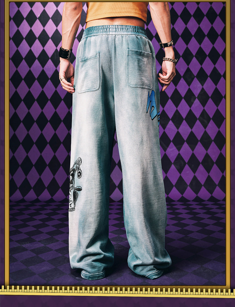 MEDM×JOJO's Bizarre Adventure Golden Wind sweatpants