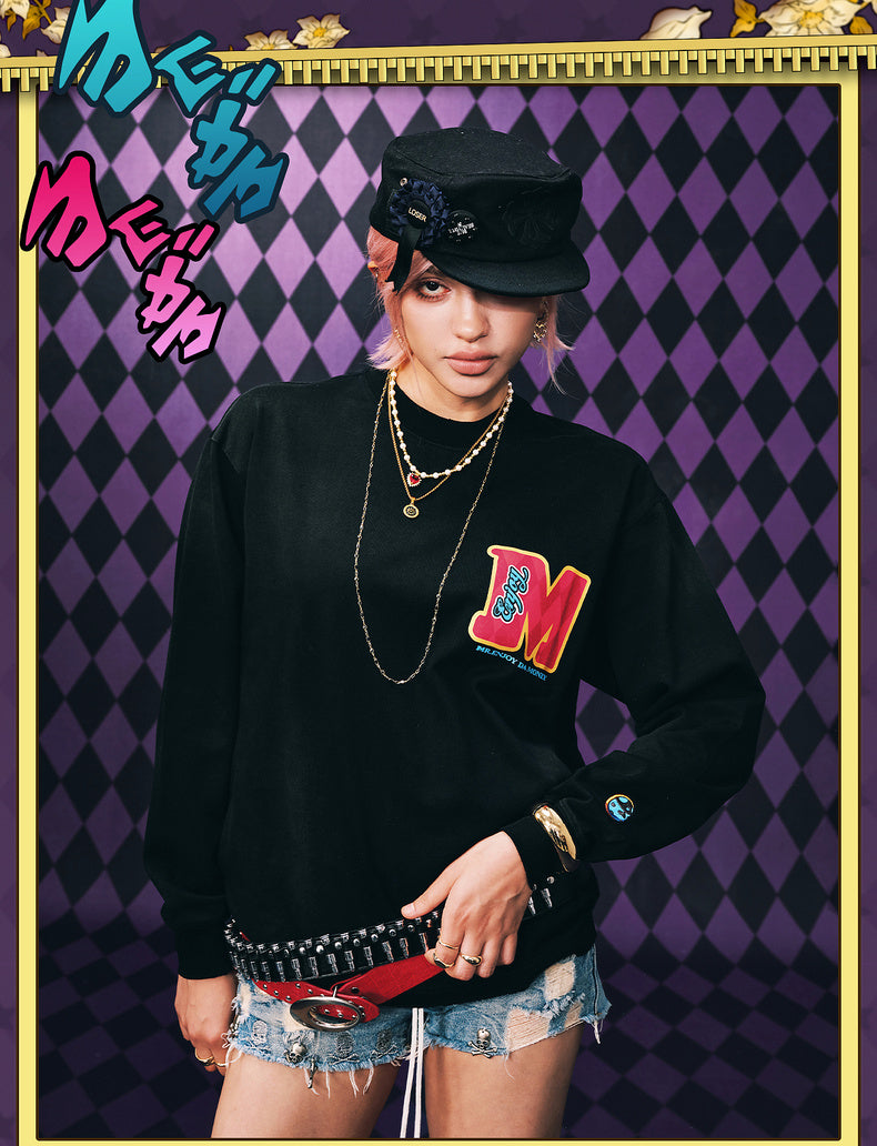 MEDM×JOJO's Bizarre Adventure Golden Wind Character Graffiti T-Shirt