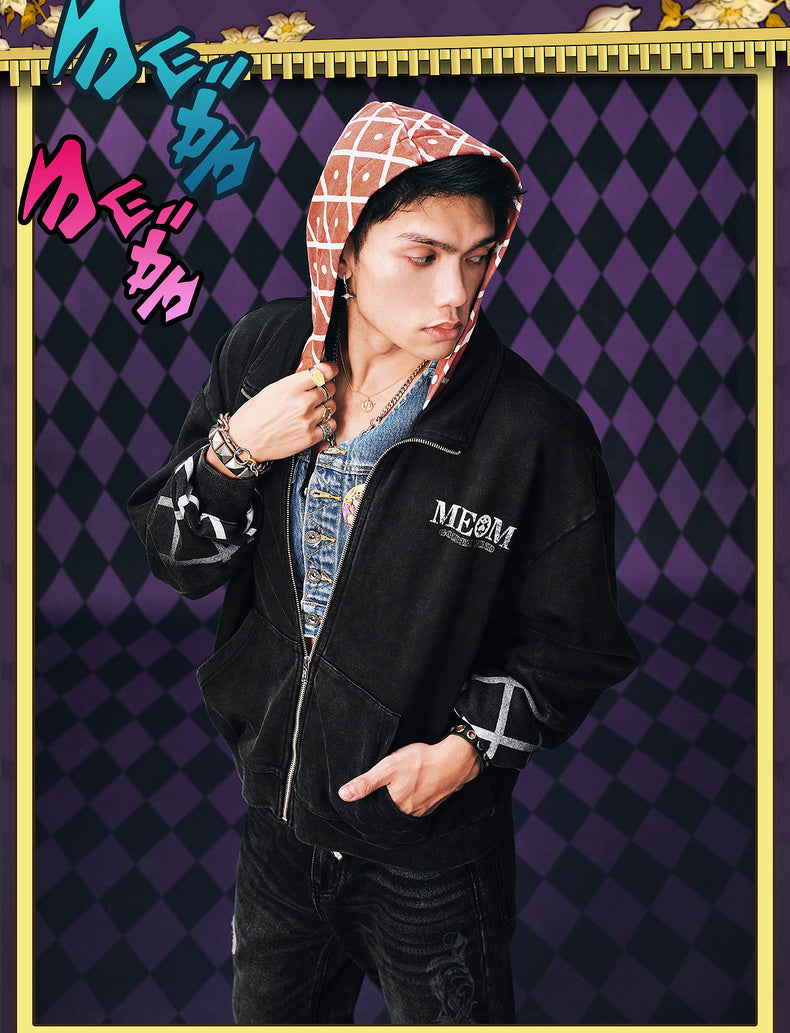 MEDM×JOJO Guīdo Mista Hooded jacket