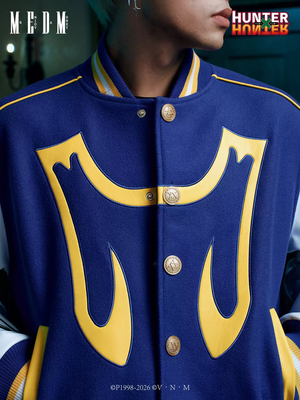 MEDM  × Hunter  Baseball jacket