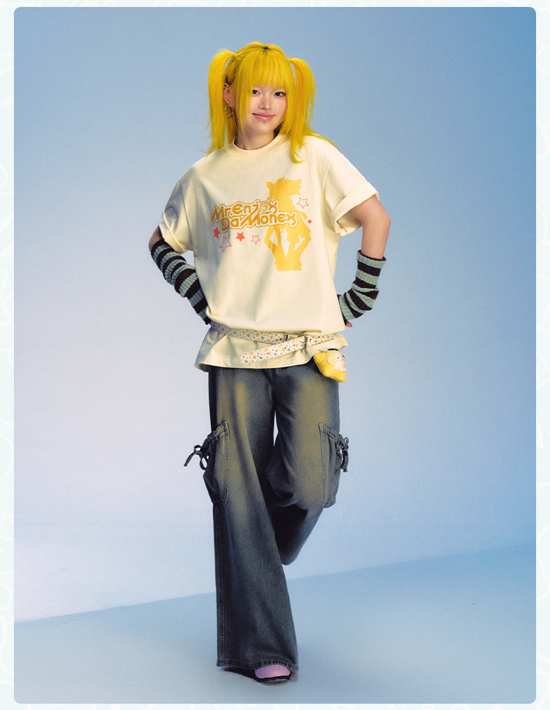 MEDM×Hatsune Miku Silhouette T-Shirts