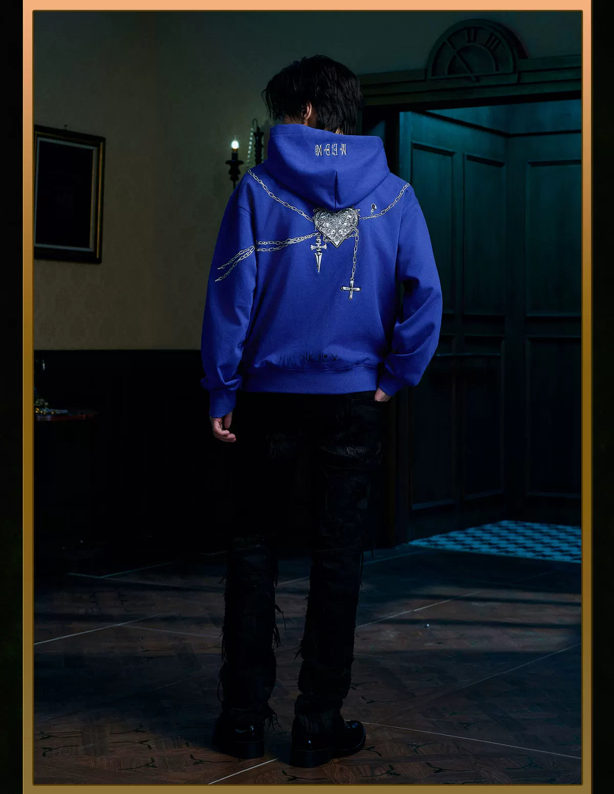 MEDM× Hunter Zip-up hoodie