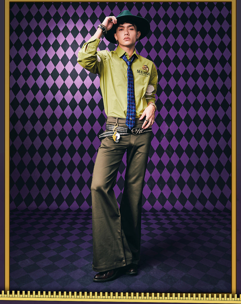 MEDM×JOJO Pannacotta Fugo green shirt