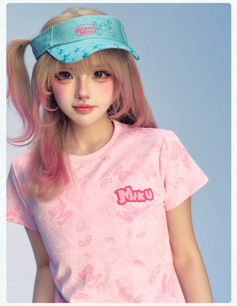 MEDM×Hatsune Miku Camouflage T-Shirts