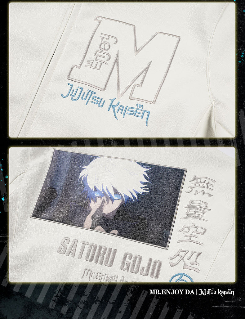 MEDM×Jujutsu Kaisen Satoru Gojo Leather jacket