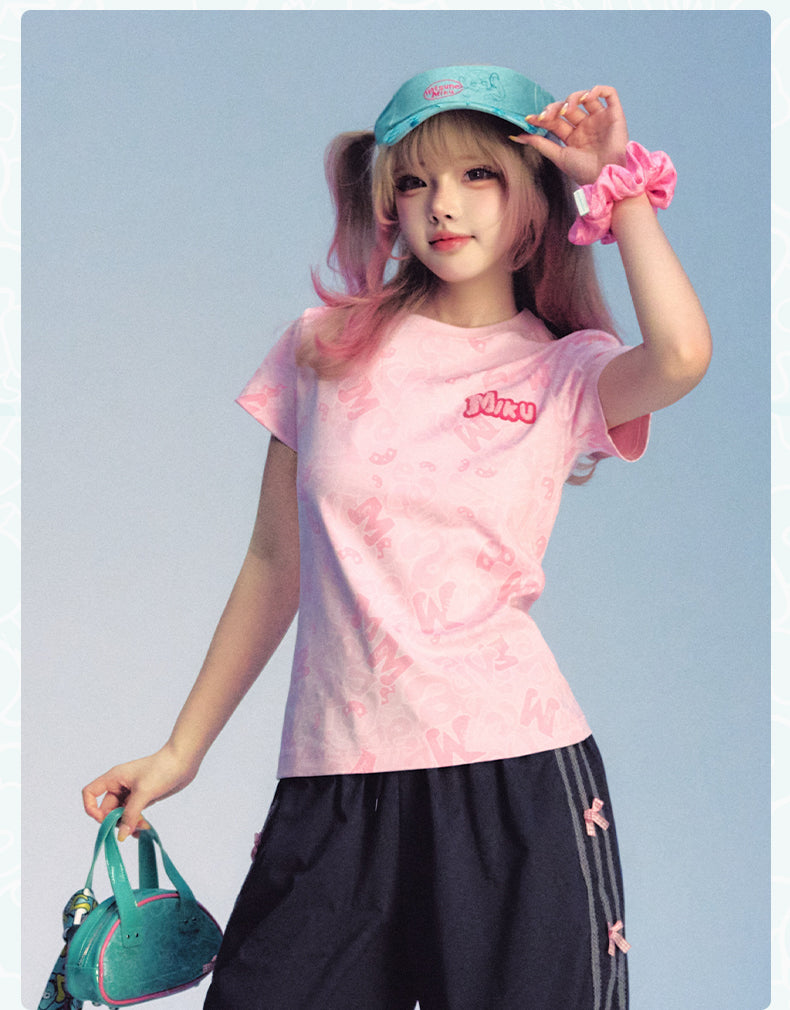 MEDM×Hatsune Miku Camouflage T-Shirts