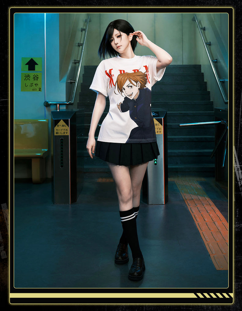 MEDM×Jujutsu Kaisen Anime character printed T-shirt