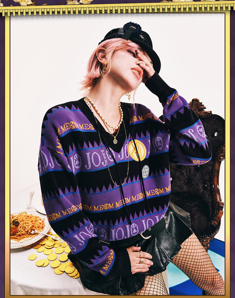 MEDM×JOJO Leone Abbacchio sweater