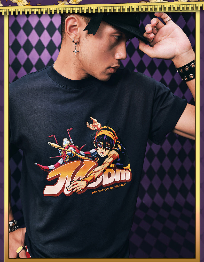 MEDM×JOJO's Bizarre Adventure Golden Wind T-shirt
