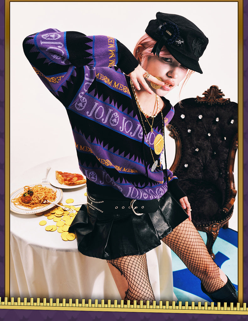 MEDM×JOJO Leone Abbacchio sweater