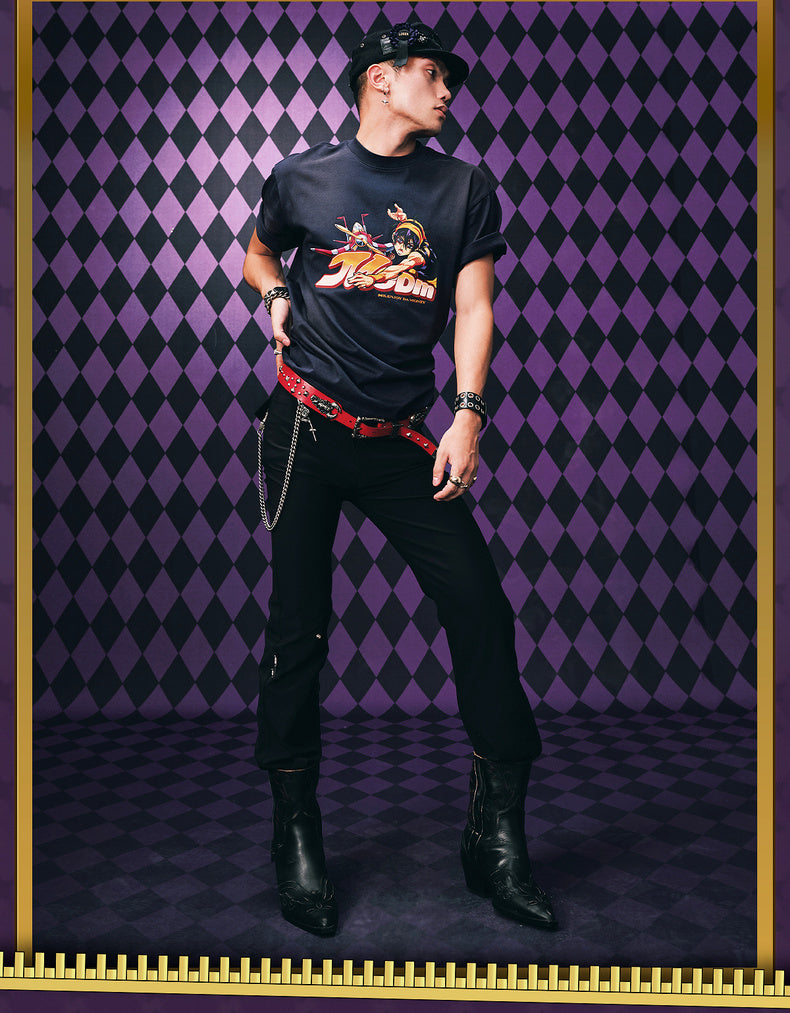 MEDM×JOJO's Bizarre Adventure Golden Wind T-shirt