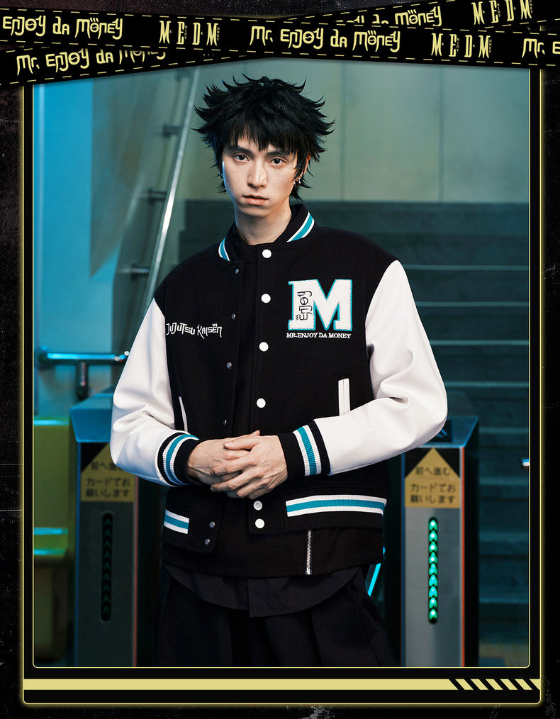 MEDM×Jujutsu Kaisen Anime Character Baseball Jacket