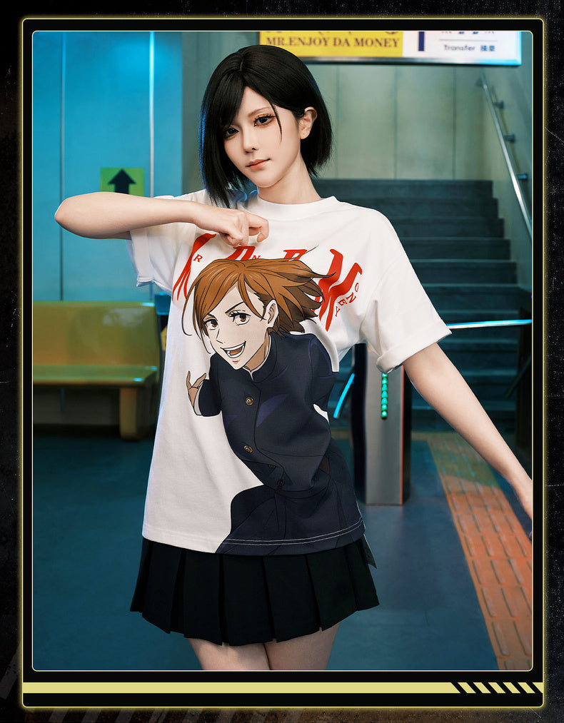 MEDM×Jujutsu Kaisen Anime character printed T-shirt