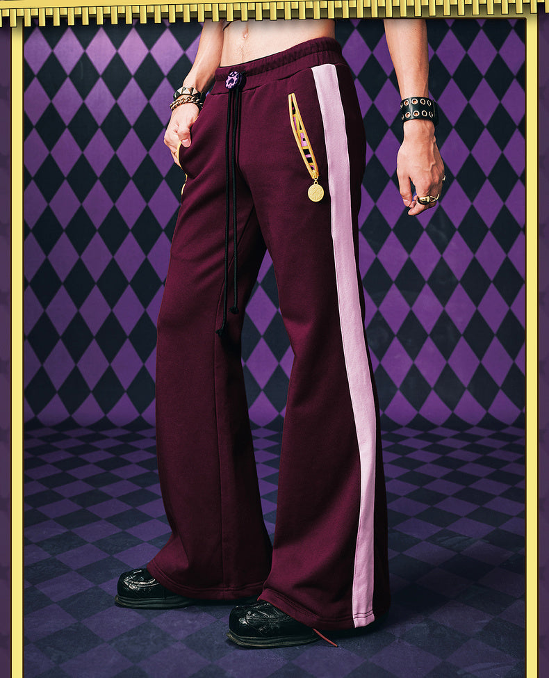 MEDM×JOJO's Bizarre Adventure Golden Wind Color-block suit pants