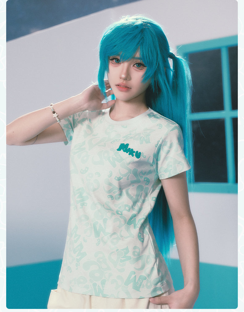 MEDM×Hatsune Miku Camouflage T-Shirts