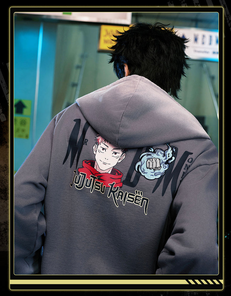 MEDM×Jujutsu Kaisen Anime Character Printed Hoodie