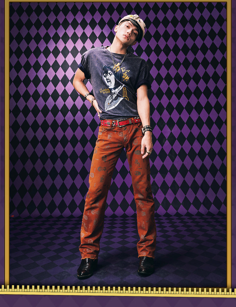 MEDM×JOJO's Bizarre Adventure Golden Wind T-shirt