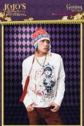 MEDM×JOJO's Bizarre Adventure Golden Wind Red and blue T-shirt