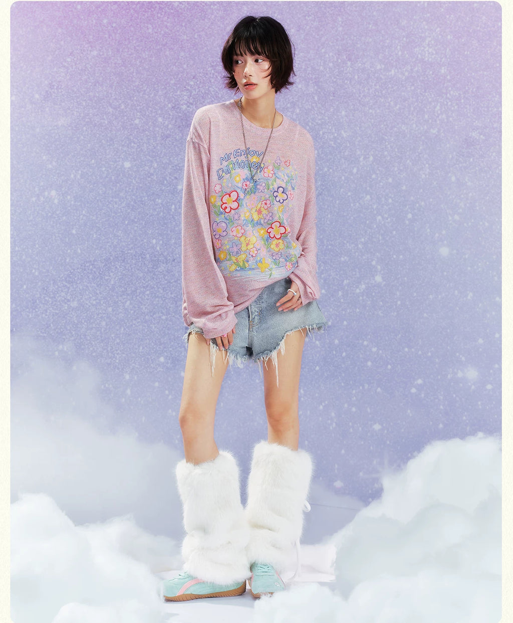 MEDM Hollow Out Knitted Cover-up