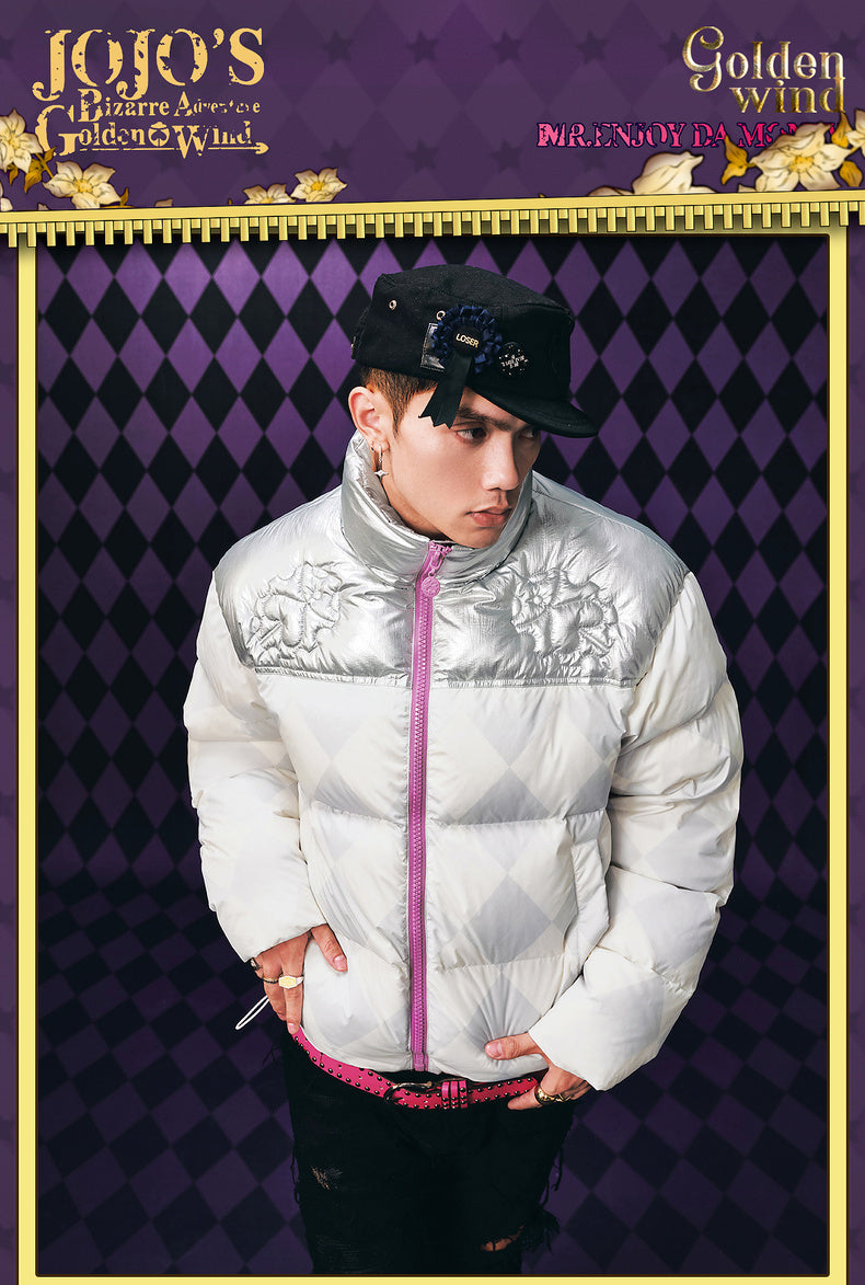 MEDM×JOJO's Bizarre Adventure Golden Wind down coat