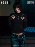 MEDM × Hunter  Long-sleeve fitted top